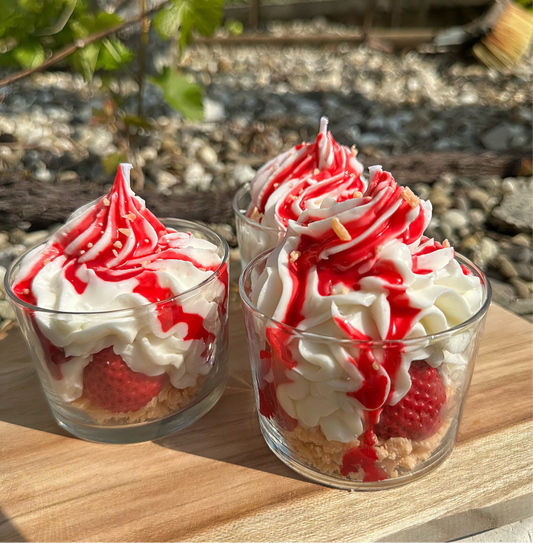 Bougie fraise des bois