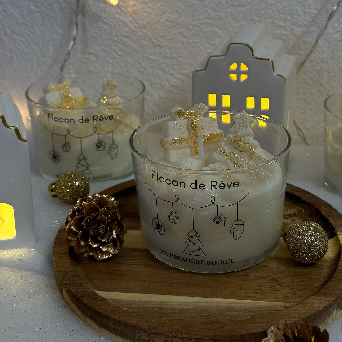Bougie Flocon De Rêve