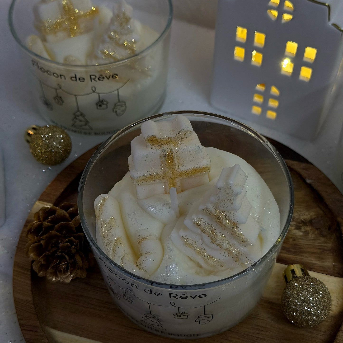 Bougie Flocon De Rêve