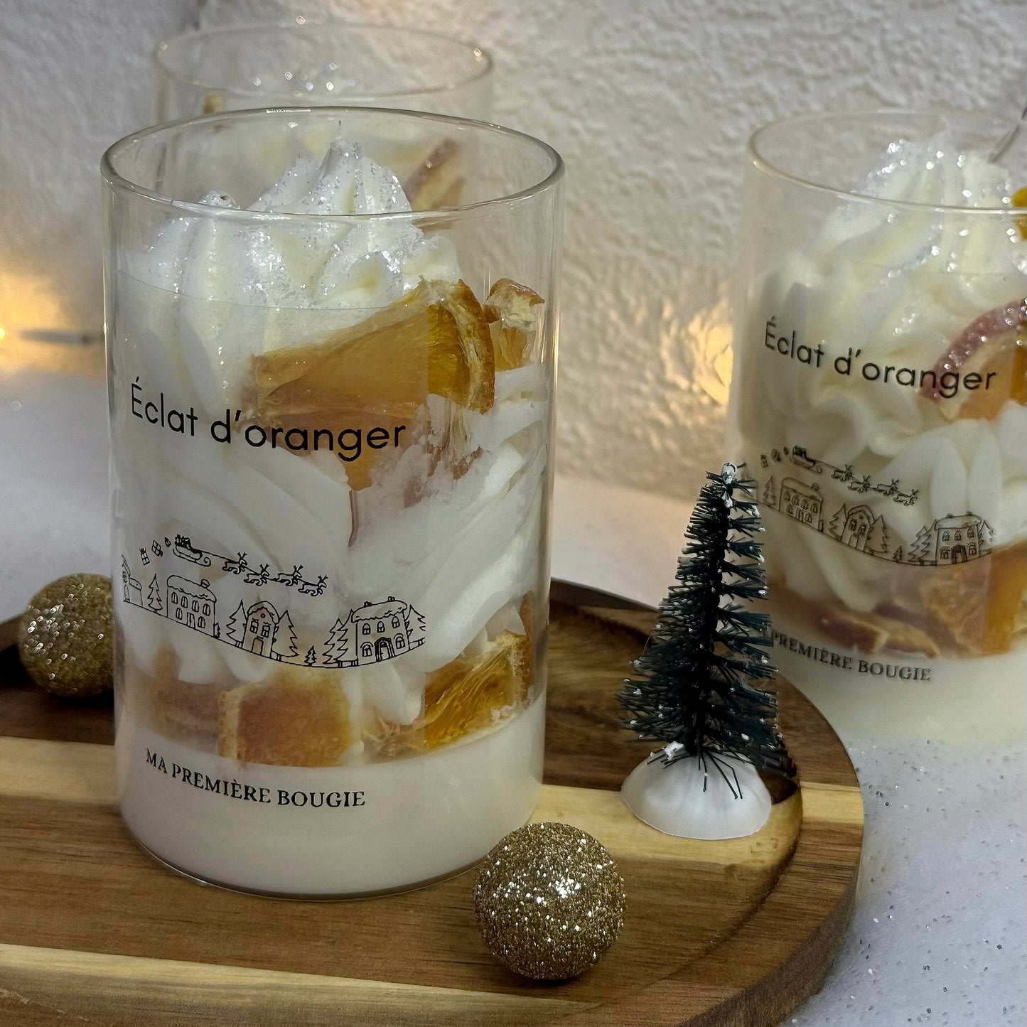 Bougie éclat d'oranger